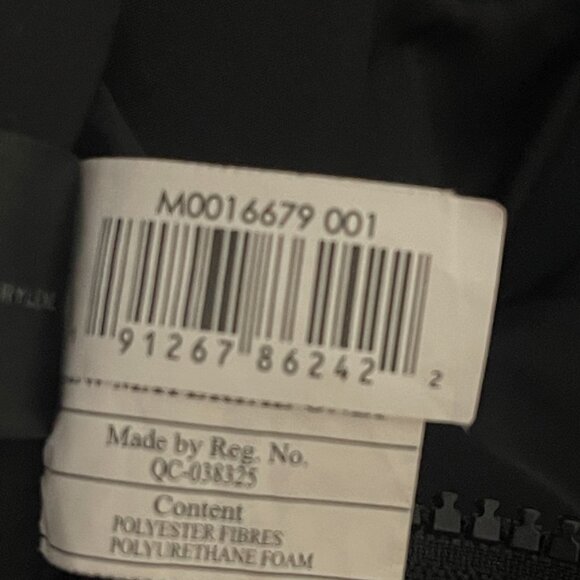 MARC JACOBS QUILTED SMALL BLACK NYLON BACKPACK